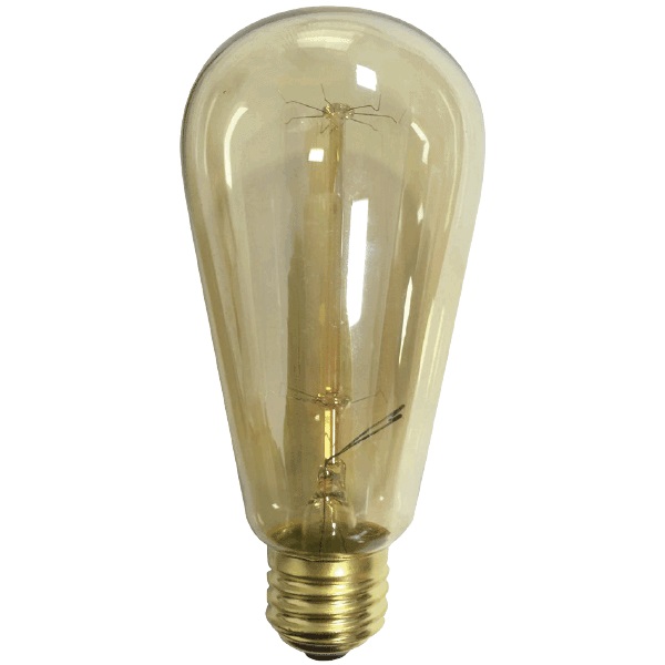 Лампа груша Foton FL-Vintage ST64 220V 60W E27 64*146мм (1/10/100) оптом