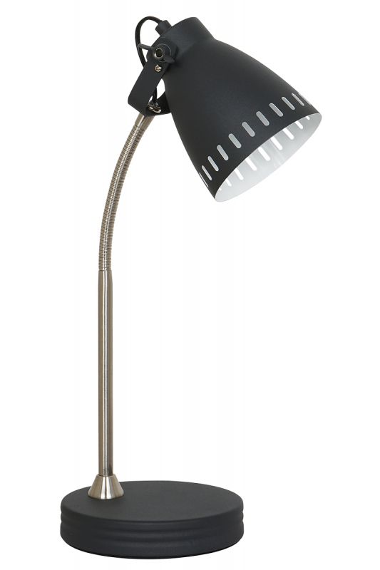 HT-805 (ВN,чёрный(мат)).настол.светильник ARTSTYLE, серия LUGANO,металл.60Вт,220-240 В,Е27 (1/6) оптом