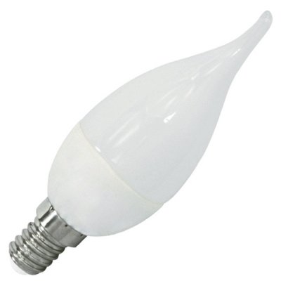 Лампа FOTON_FL-LED CА37 7.5W E14 2700K 220V 700Лм 37*108мм СВЕЧА НА ВЕТРУ (1/10/100) оптом