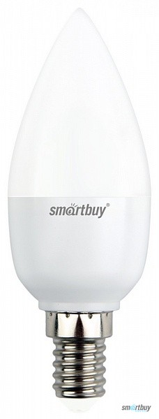 Светодиодная (LED) Лампа Smartbuy-C37Can-07W/3000K/E14 оптом