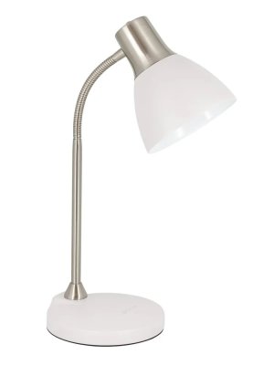 HT-803 (WN,белый), настол.светильник на подстав.под лампу накал 60Вт,220-240 В,Е27 62см 220V (1/6) оптом