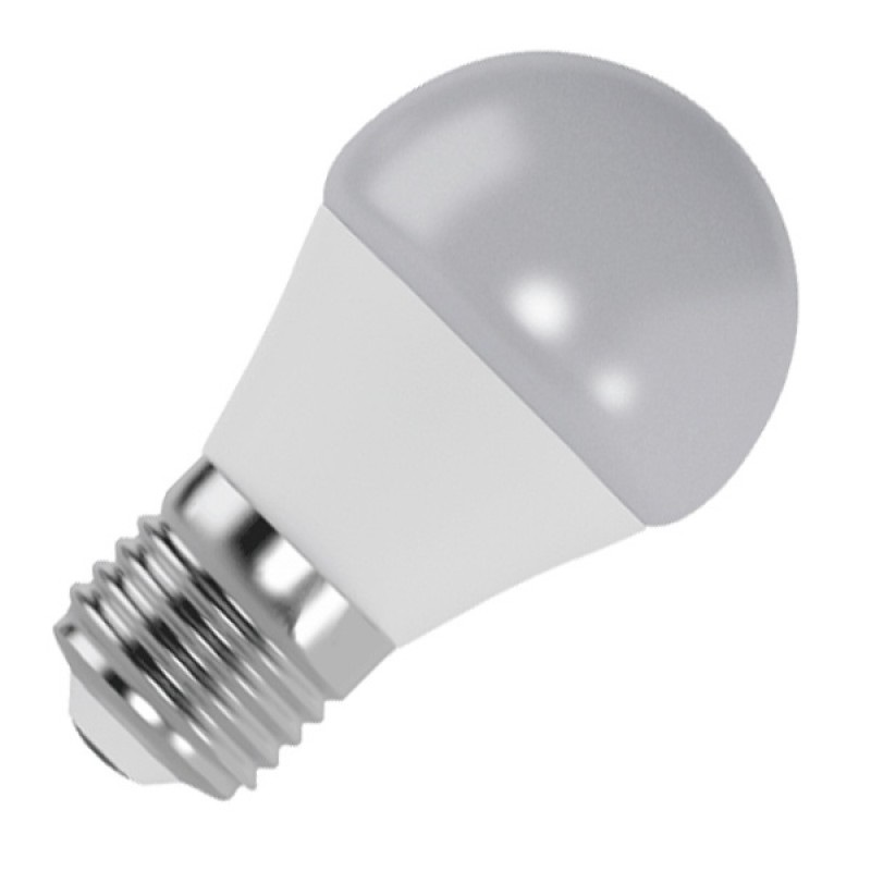 Лампа FOTON_FL-LED GL45 7.5W E27 6400K 220V 700Лм 45*80мм ШАР (1/10/100) оптом