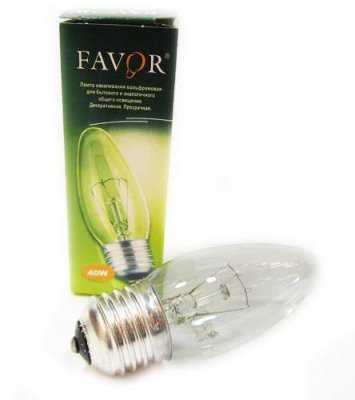 Лампа ДС 40W E27 Favor (100) оптом