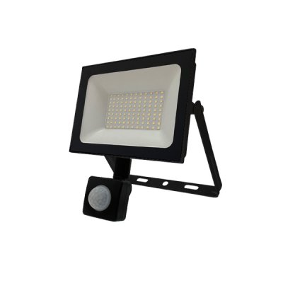 Прожектор Foton FL-LED Light-PAD SENSOR 100W Black 4200K (AC220-240V,10W, 850Lm) (1/40) оптом