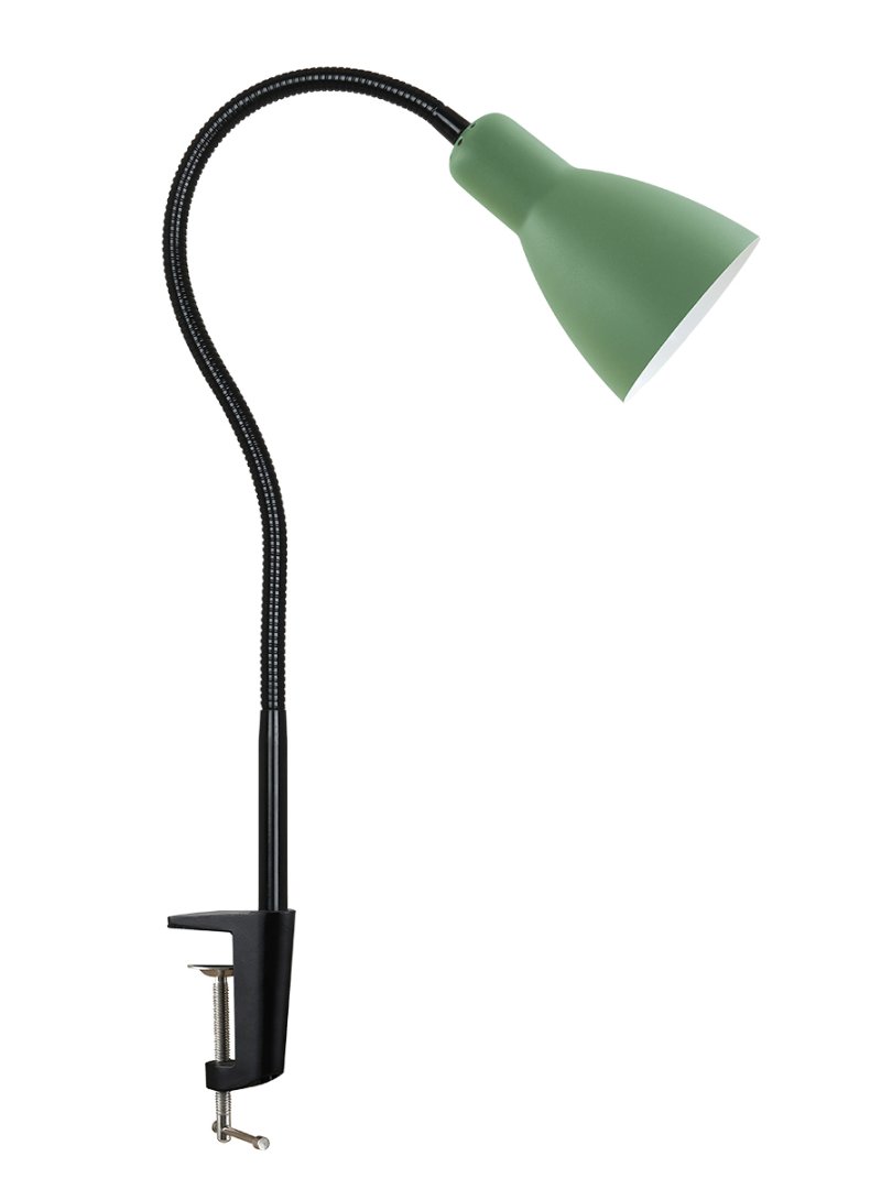 HT-701 (GR, зелёный песок) настол.светильник на струбцине,ARTSTYLE,металлический,Е27,60Вт оптом