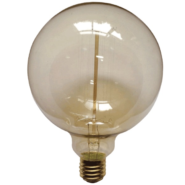 Лампа шар Foton FL-Vintage G125 220V 60W E27 125*178мм (1/40) оптом