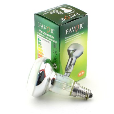 Лампа ЗК R50 60W E14 Favor (50)