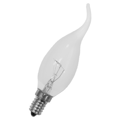 Лампа свеча на ветру Foton Decor C35 Flame CL 230V 40W E14 (1/10/100) оптом