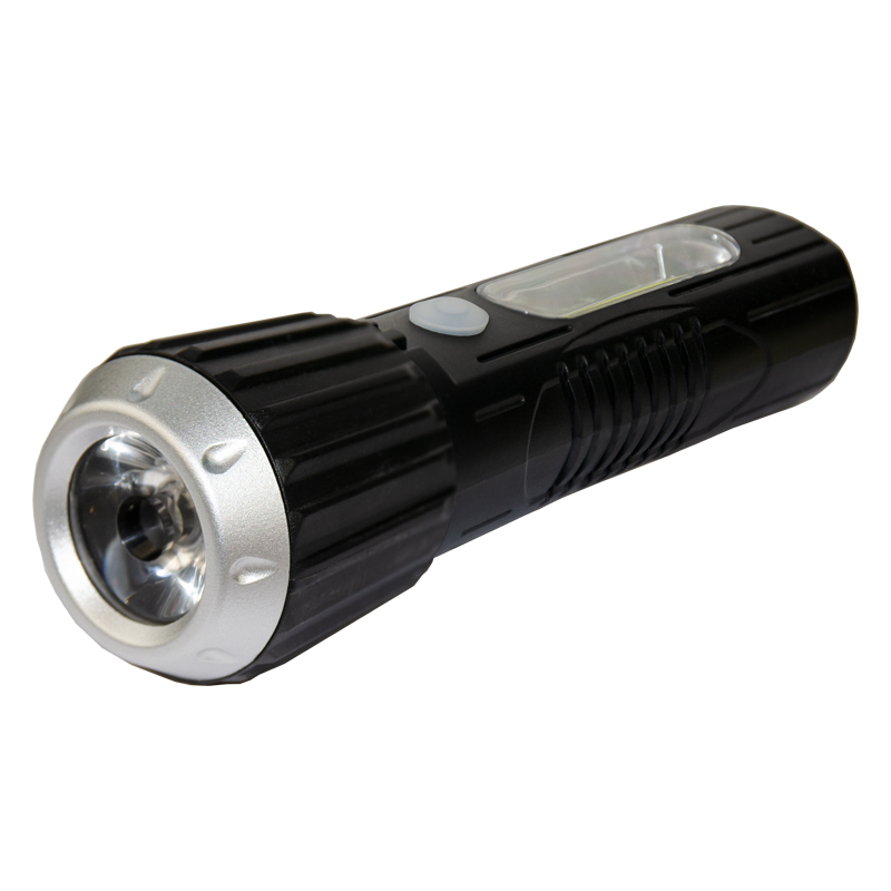 Ручной (карманный) фонарь LIGHT Phenomen аккумуляторный, 2 в1 LT-FR1312 (1/60) оптом