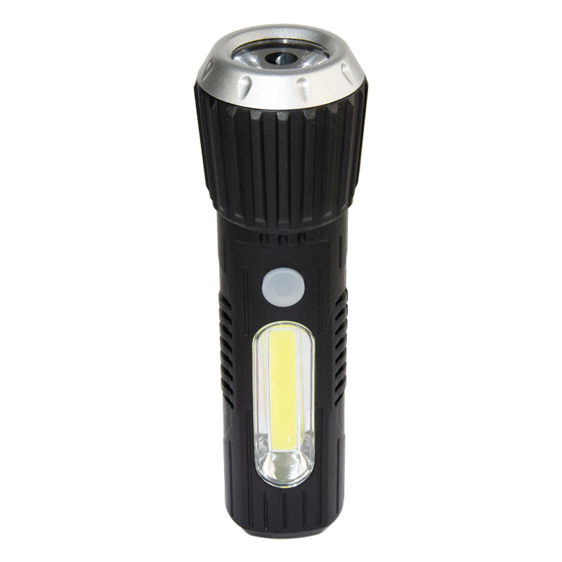 Ручной фонарь LIGHT Phenomen на батарейках, 2 в 1 LT-F1312 (1/60/120) оптом