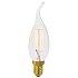 Лампа свеча на ветру Foton FL-Vintage C35 220V 40W E14 35*118мм (1/10/100)